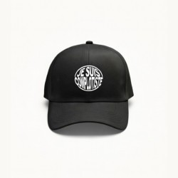 Casquette Noire / Logo Blanc